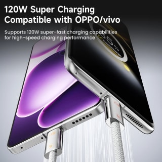 Toocki 120W Cable USB tipo C por $8 en AliExpress
