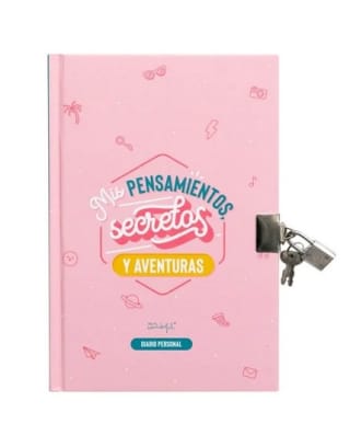 Mr.Wonderful Diario con candado por 3.99€.9