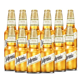 Heineken Bohemia Cristal 24 botellas de 355ml por $297 en Amazon
