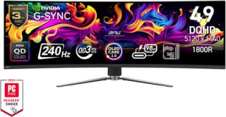 MSI MPG 491CQPX QD-OLED 49inch DQHD voor €799 met Bol select
