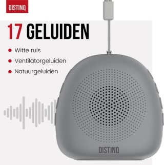 DistinQ White Noise Machine voor €9,95 bij Bol
