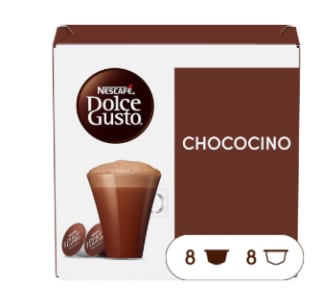 16 Capsules Chococino à 5,79€