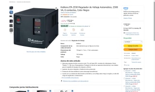 Regulador Koblenz ER-2550 por $723 | Oferta Amazon