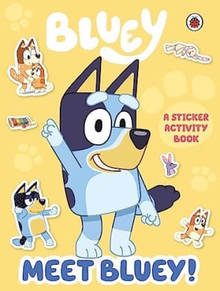Bluey: Meet Bluey! Sticker Activity Book por 3,40€ en Amazon