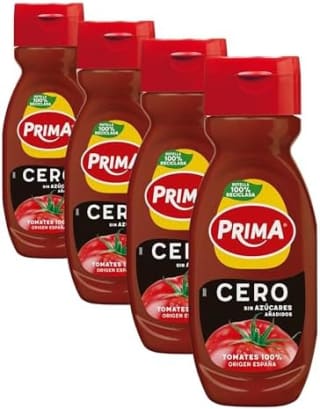 Prima Cero sin azúcares añadidos 265 g (pack de 4) por 3,80€ en Amazon