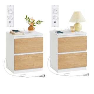 VASAGLE Table de chevet LET621 (lot de 2) pour 79,99€