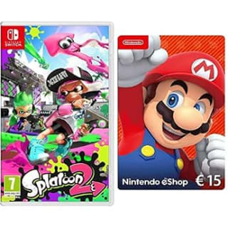 Mario + Rabbids Kingdom Battle + Tarjeta eShop 15€ por 7,48€ en Amazon