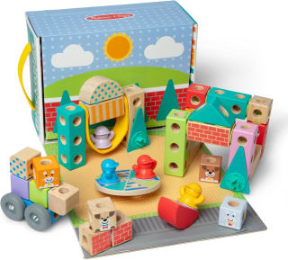 Melissa & Doug Blockables Stad speelset voor €18,53 bij Amazon