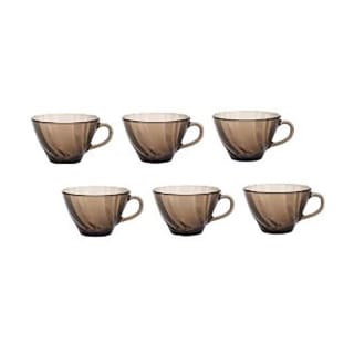 Lot de 6 tasses Duralex Beau Rivage 18 cl pour 2€ chez Electro Dépôt