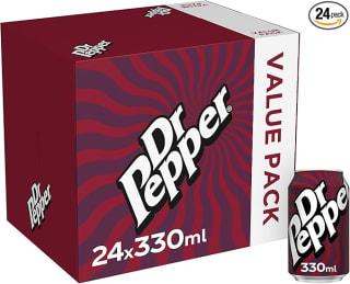Dr Pepper Cube 24 x 300ml £7.60 (£6.80 with Subscribe & Save)