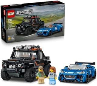 LEGO Speed Champions Jaguar Project 7 en Land Rover Defender voor €39,79