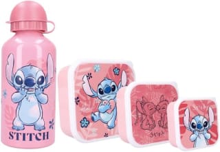 Vadobag Disney Stitch Bon Appétit! drinkfles en snackdoosjes set voor €8;19 bij Bol