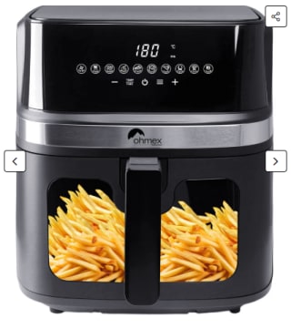 Friteuse sans huile Airfryer 8L OHM-FRY-8025EU OHMEX à 29,99€