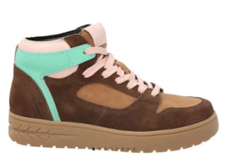 Zapatilla Cuero Niña Silverwood Café por solo $19.990 en Zapatos.Cl