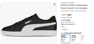 Smash 3.0 L Sneakers voor €24,73 bij Amazon