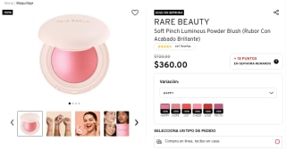Soft Pinch Luminous Powder Blush (Rubor Con Acabado Brillante) $360 | Sephora