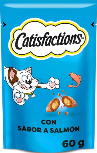 Mars Catisfactions Premios para Gatos sabor salmón desde 5,40€
