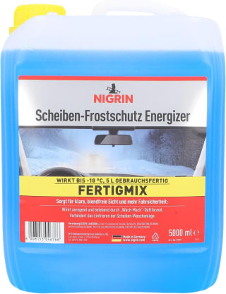 NIGRIN Windscherm Antivries ENERGIZER Ready-Mix -18° (5 L) voor €8,63 bij Amazon