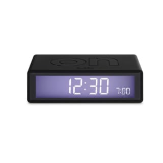 Lexon Flip Reloj despertador digital Metallic Black LR130MN por 19.99€