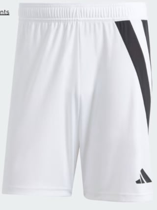 Short Fortore 23 blanc pour homme à 12,50€