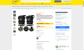 Alforjas Impermeables 16L por $459 | Oferta Mercado Libre