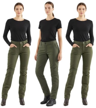 Pantalon de moto femme DAINESE Lady Tex avec protections Pro-Shape à 30,24€
