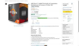 Procesador AMD Ryzen 7 5800XT por $3,643 | Oferta Amazon