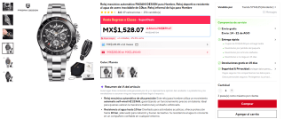 Reloj PAGANI DESIGN Automático Hombre 10Bar por $1,444 en AliExpress