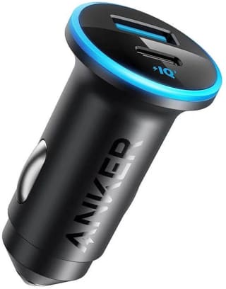 Anker 323 Dual USB USB-C Autolader 52W voor €12,99 bij Bol