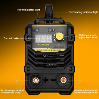 Soldador MMA 200A 220V DEKO por 21.70€ en AliExpress