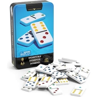 Novelty Corp. Domino Doble 6 (28 fichas jumbo) por $90.30 en Amazon