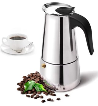 Cafetera Italiana Espresso 6 Tzs 300ml Acero Inoxidable Impoplanet $8.990 MundoLider