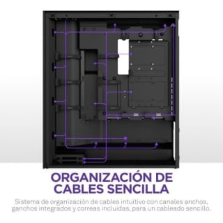 NZXT H7 Flow 2024 Cristal Templado USB 3.2 Negra pour 102,29€
