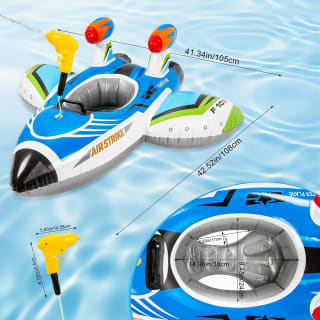 Flotador piscina infantil (avión) por 11,99€ en Amazon