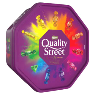 Quality Street Chocolate Tub 550g for £3.95 at Tesco