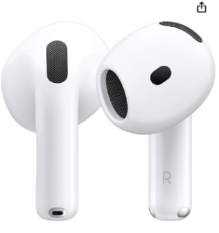 Ecouteurs sans fil Apple AirPods 4 à 109€