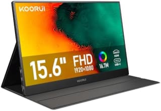 KOORUI écran portable 15,6" (FHD) à 59,99€ chez Amazon