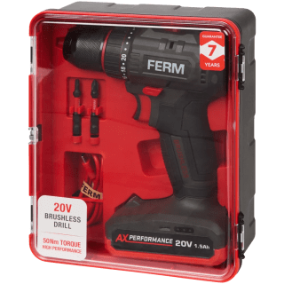 FERM accuboormachine 20 volt voor €24,98 bij Action