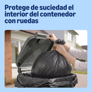 by Amazon Bolsa para Cubo de Basura (Boca Plana) 30 x 240 litros por 6,30€ en Amazon