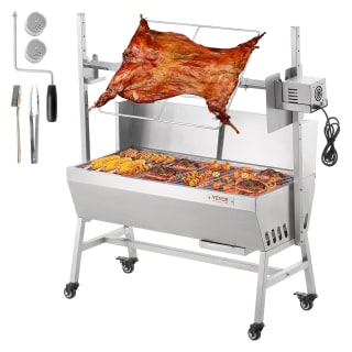 VEVOR Asador de carbón con parabrisas, para asar cerdo entero, cordero por 153.90€