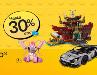 LEGO Oferta hasta 30% + 20% EXTRA+ 10% comprando 3 unidades