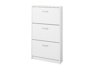 LIVARNO® Meuble à chaussures, 3 abattants à 34,99€