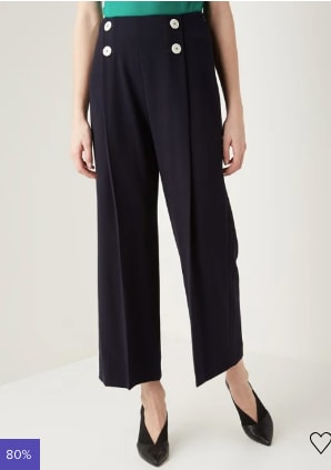 80% korting op alles van L.K.Bennett bij de Bijenkorf