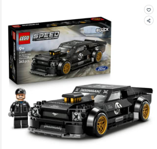 LEGO Speed Champions 77262 La Ford Mustang Hoonicorn V1 de 1965 de Ken Block à 21,99€