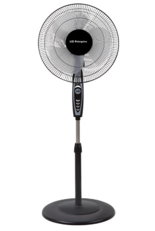 Ventilateur sur pied oscillant Orbegozo SF 0148, 3 niveaux, 50W à 26,99€