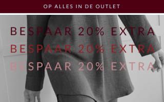 20% extra korting op de outletprijs bij Bon'A Parte