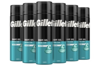 Gel de afeitar Gillette Classic para piel sensible pack 6x200 ml por 13,29€