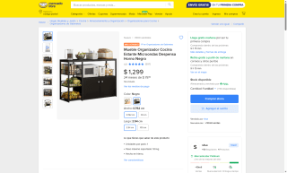 Mueble Organizador para Cocina por $1,299 | Mercado Libre