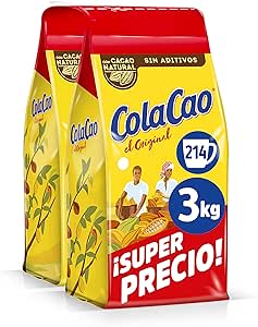3Kg ColaCao, Original, Cacao Soluble Natural sin Aditivos por 15.87€
