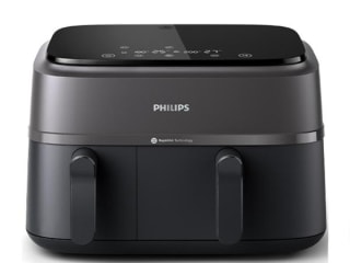 Philips Airfryer Dual Basket 9L (NA350/00) + 1 ING rentepunt voor 98 euro